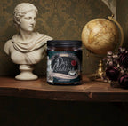 *FABLED EMBERS* DARK ACADEMIA book lovers coconut soy wax candle
