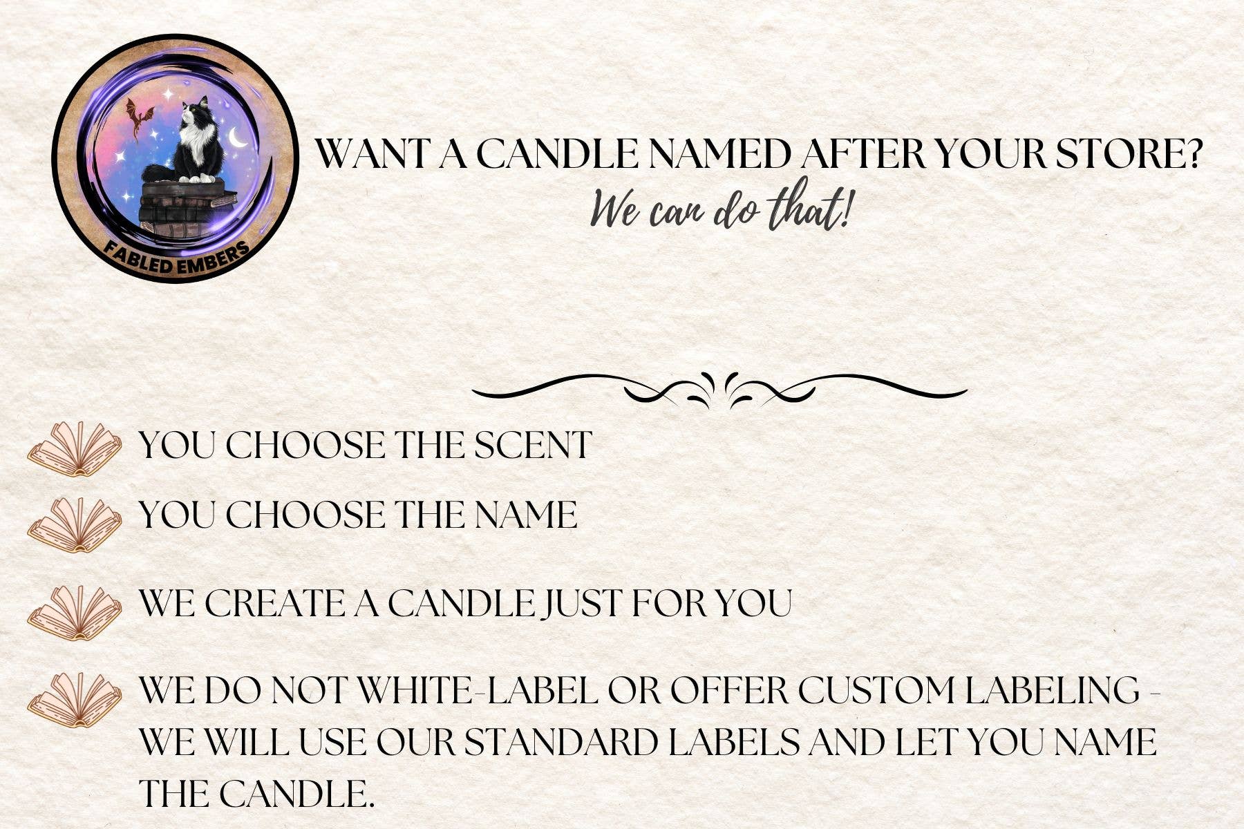 FABLED EMBERS* PROBABLY READING SMUT | Book Lovers 9oz Candle Coconut Soy