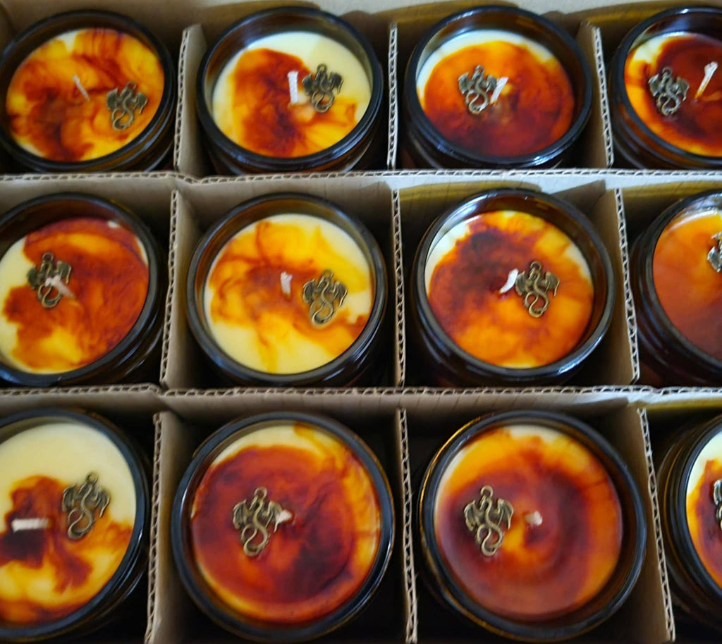 FABLED EMBERS* DRAGON RIDER fantasy bookish candle