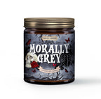 FABLED EMBERS* MORALLY GREY Book Lovers 9oz Candle Coconut Soy